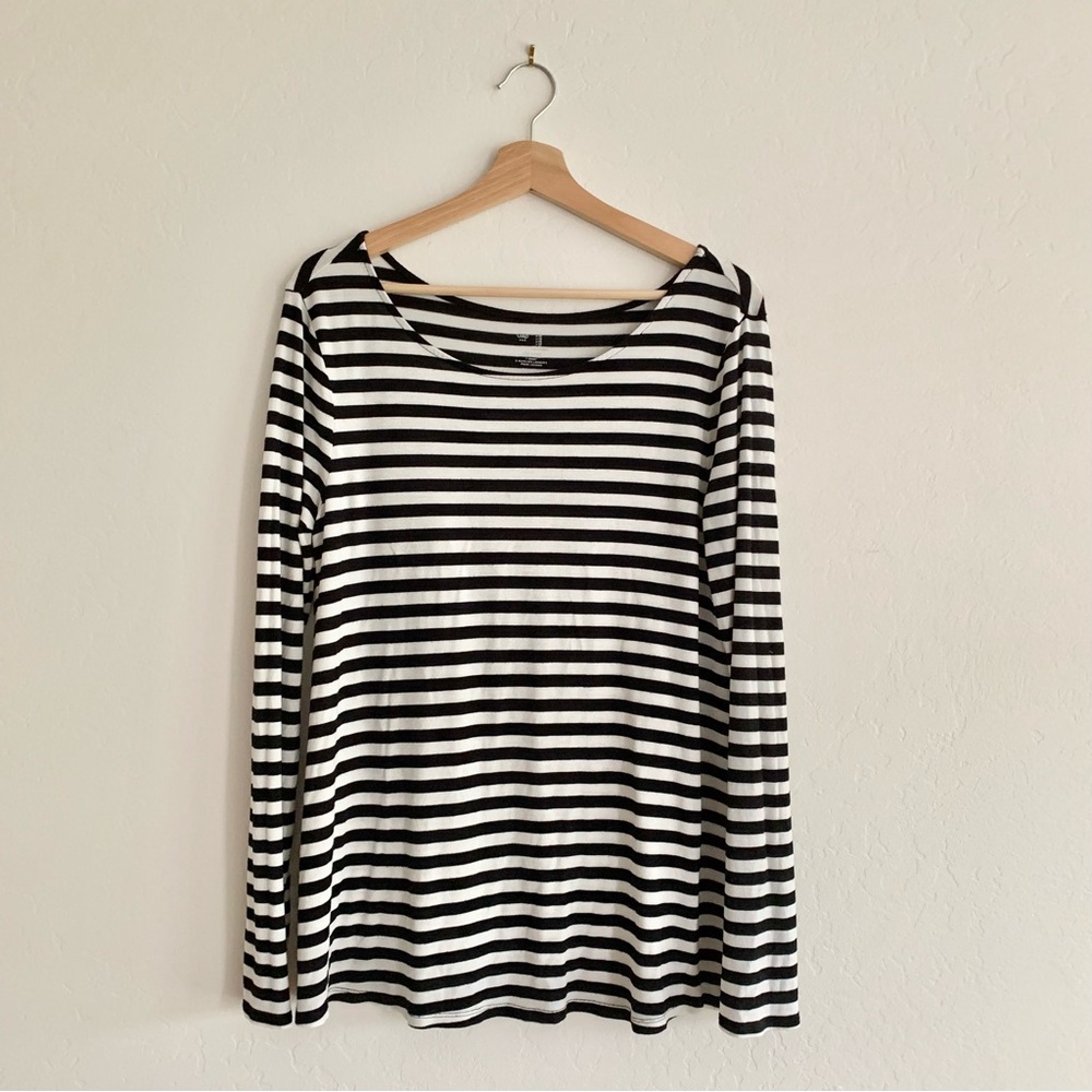 Gap - Medium - Striped Longsleeve - Legging T Shirt